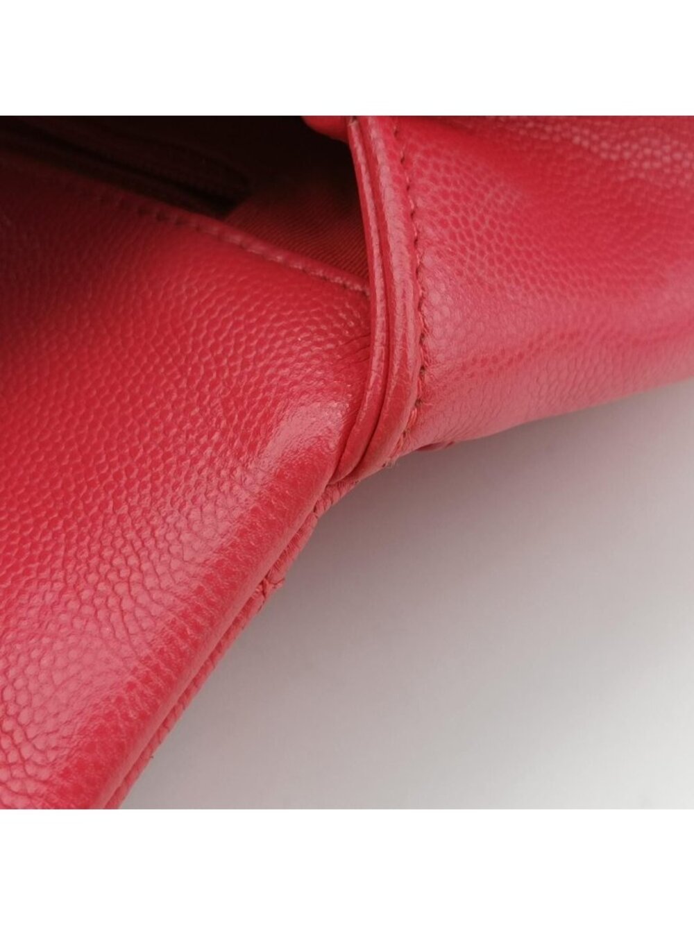 ★SOLD★ Chanel My Everything Flap Red Caviar Leather - Picture 14 of 15